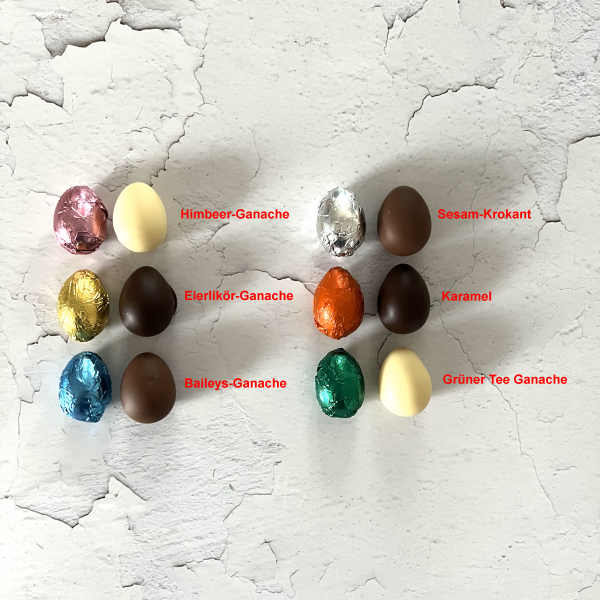 Praliné Ei verschiedene Sorten 12 g